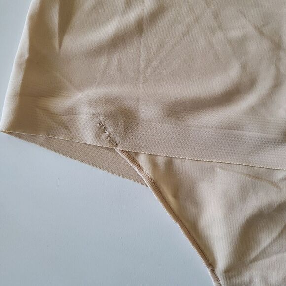Maidenform Shapewear 2-Pack Tummy Control Thong Panties Light Beige Large NEW - Picture 14 of 16